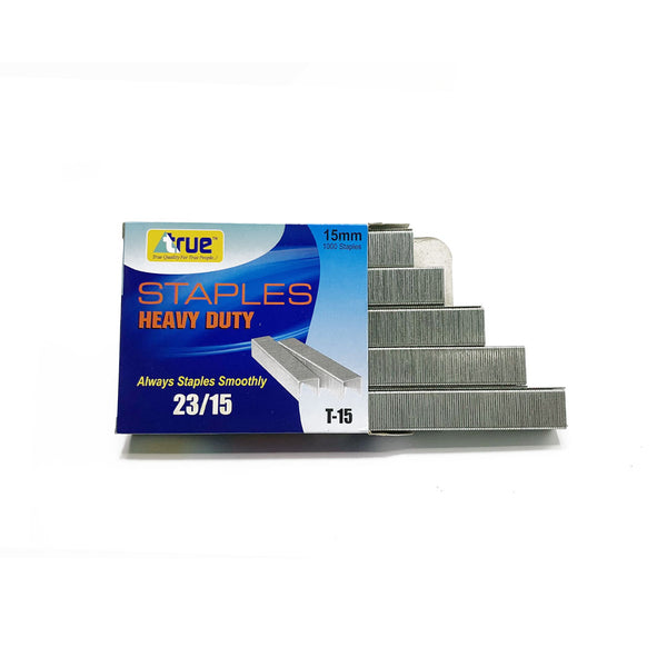 Heavy Duty Staples 23/15 - T-15 - TRUE