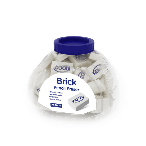 Brick Pencil Eraser - Kidco