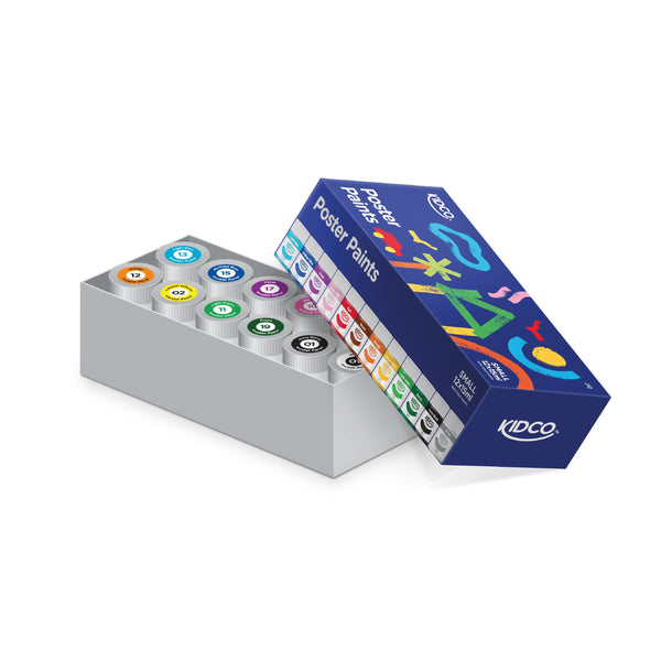 Poster Paints - J12 | Small 12x15ml - Kidco
