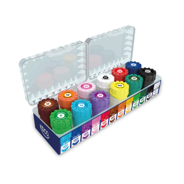 Poster Paints - PC12 | Large 12x30ml - Kidco